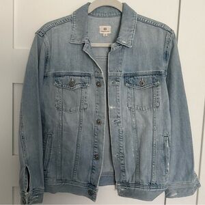 AG Adriano Goldschmied Light Wash Denim Jacket
